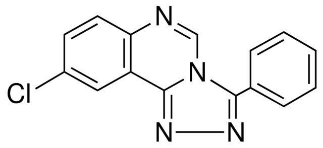 9-CHLORO-3-PHENYL-S-TRIAZOLO(4,3-C)QUINAZOLINE