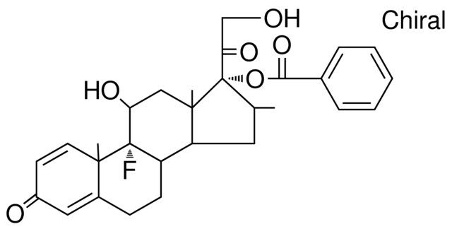 9-fluoro-11,21-dihydroxy-16-methyl-3,20-dioxopregna-1,4-dien-17-yl benzoate