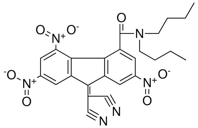 9-DICYANOMETHYLENE-2,5,7-TRINITRO-9H-FLUORENE-4-CARBOXYLIC ACID DIBUTYLAMIDE