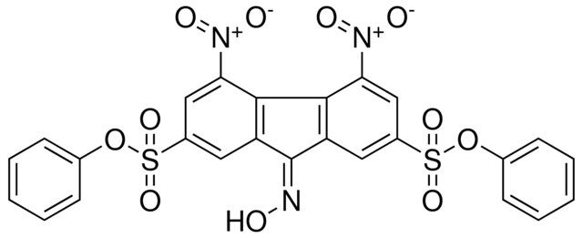 9-HYDROXYIMINO-4,5-DINITRO-9H-FLUORENE-2,7-DISULFONIC ACID DIPHENYL ESTER