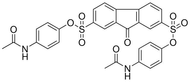 9-OXO-9H-FLUORENE-2,7-DISULFONIC ACID BIS-(4-ACETYLAMINO-PHENYL) ESTER