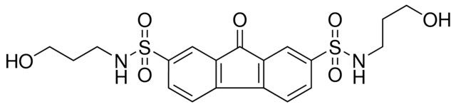 9-OXO-9H-FLUORENE-2,7-DISULFONIC ACID BIS-[(3-HYDROXY-PROPYL)-AMIDE]