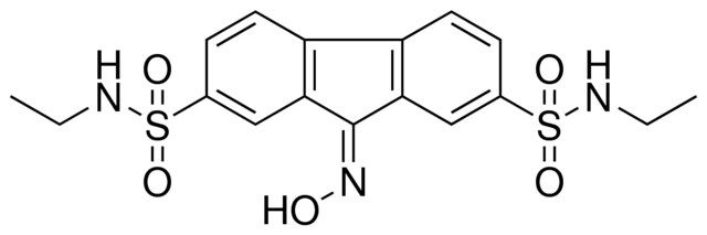 9-HYDROXYIMINO-9H-FLUORENE-2,7-DISULFONIC ACID BIS-ETHYLAMIDE