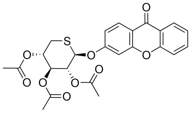 9-OXO-9H-XANTHEN-3-YL 2,3,4-TRI-O-ACETYL-5-THIOPENTOPYRANOSIDE