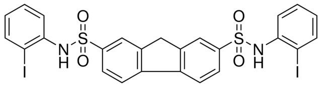 9H-FLUORENE-2,7-DISULFONIC ACID BIS-[(2-IODO-PHENYL)-AMIDE]