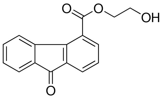 9-OXO-9H-FLUORENE-4-CARBOXYLIC ACID 2-HYDROXY-ETHYL ESTER