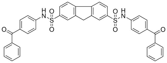 9H-FLUORENE-2,7-DISULFONIC ACID BIS-((4-BENZOYL-PHENYL)-AMIDE)