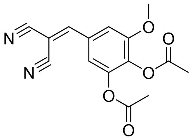 ACETIC ACID 2-ACETOXY-4-(2,2-DICYANO-VINYL)-6-METHOXY-PHENYL ESTER