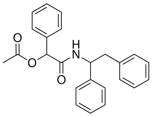 ACETIC ACID (1,2-DIPHENYL-ETHYLCARBAMOYL)-PHENYL-METHYL ESTER