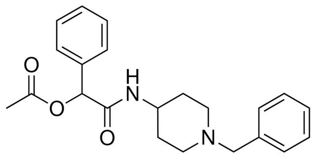 ACETIC ACID (1-BENZYL-PIPERIDIN-4-YLCARBAMOYL)-PHENYL-METHYL ESTER