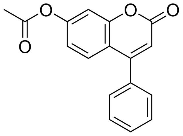 ACETIC ACID 2-OXO-4-PHENYL-2H-CHROMEN-7-YL ESTER