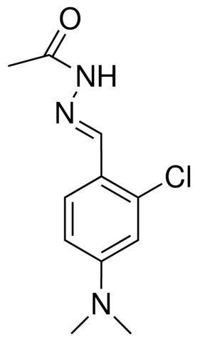 ACETIC (2-CHLORO-4-DIMETHYLAMINOBENZYLIDENE)HYDRAZIDE