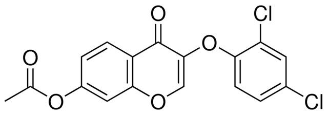 ACETIC ACID 3-(2,4-DICHLORO-PHENOXY)-4-OXO-4H-CHROMEN-7-YL ESTER