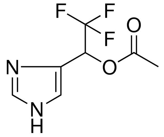 ACETIC ACID 2,2,2-TRIFLUORO-1-(1H-IMIDAZOL-4-YL)-ETHYL ESTER