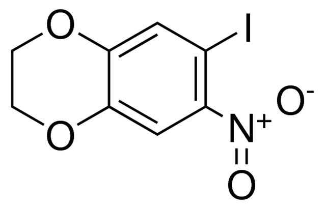 6-IODO-7-NITRO-2,3-DIHYDRO-BENZO(1,4)DIOXINE