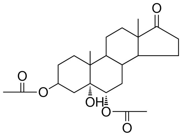 5-HYDROXY-17-OXO-5-ALPHA-ANDROSTANE-3-BETA,6-ALPHA-DIYL DIACETATE