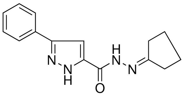 5-PHENYL-2H-PYRAZOLE-3-CARBOXYLIC ACID CYCLOPENTYLIDENEHYDRAZIDE