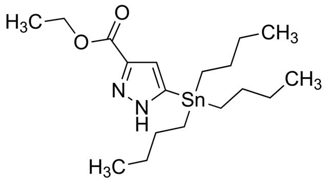 5-Tributylstannyl-1H-pyrazole-3-carboxylic acid ethyl ester