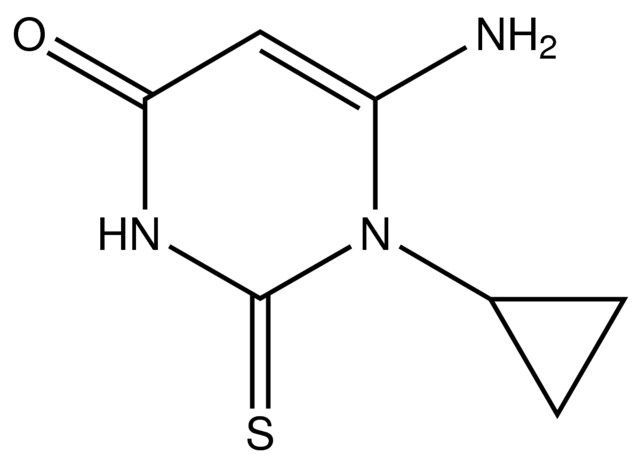 6-Amino-1-cyclopropyl-2-thioxo-2,3-dihydropyrimidin-4(1<i>H</i>)-one