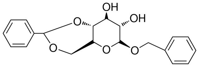 6-BENZYLOXY-2-PHENYL-HEXAHYDRO-PYRANO(3,2-D)(1,3)DIOXINE-7,8-DIOL