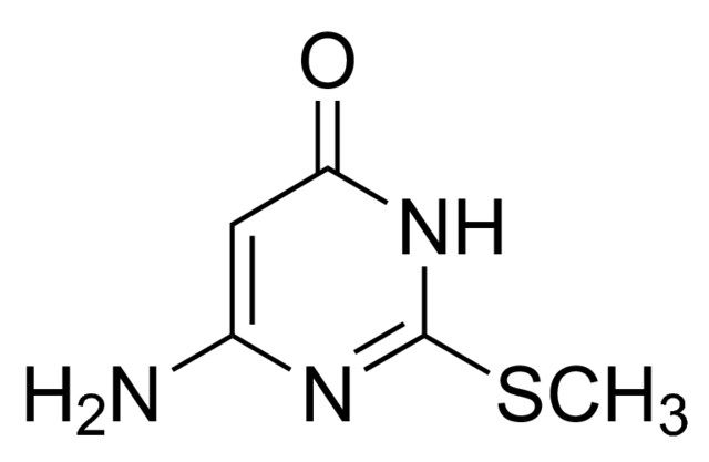 6-Amino-2-(methylsulfanyl)-4(3<i>H</i>)-pyrimidinone