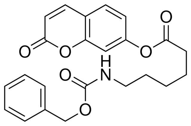 6-BENZYLOXYCARBONYLAMINO-HEXANOIC ACID 2-OXO-2H-CHROMEN-7-YL ESTER