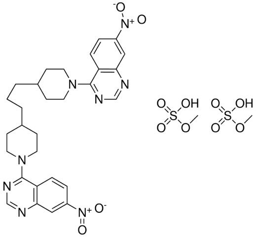 4,4'(1,3PROPANEDIYLDI-4,1-PIPERIDINDIYL)BIS(7NITROQUINAZOLINE) DIMETHANSULFONATE