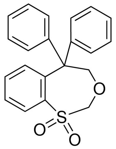 4,5-DIHYDRO-5,5-DIPHENYL-2H-3,1-BENZOXATHIEPIN-1,1-DIOXIDE