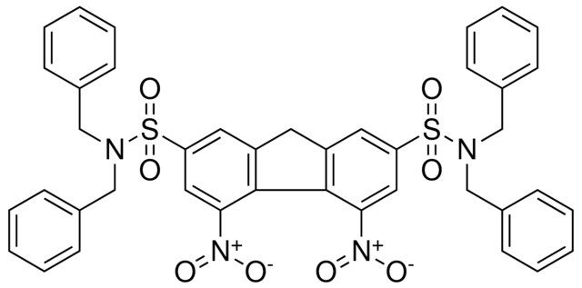 4,5-DINITRO-9H-FLUORENE-2,7-DISULFONIC ACID BIS-DIBENZYLAMIDE