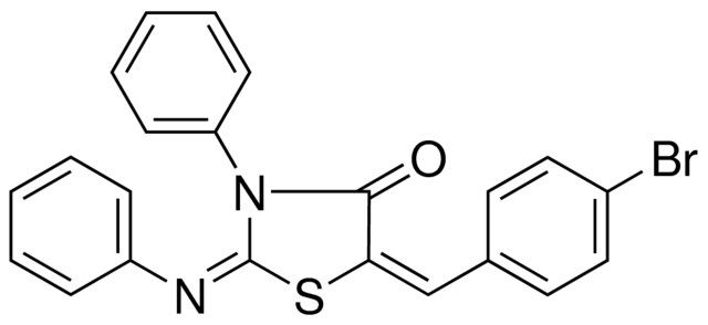 5-(4-BROMO-BENZYLIDENE)-3-PHENYL-2-PHENYLIMINO-THIAZOLIDIN-4-ONE