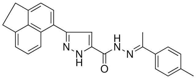 5-ACENAPHTHEN-5-YL-2H-PYRAZOLE-3-CARBOXYLIC ACID (1-P-TOLYL-ETHYLIDENE)HYDRAZIDE