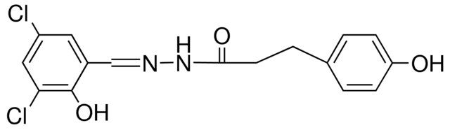 4-HYDROXYHYDROCINNAMIC ACID (3,5-DICHLOROSALICYLIDENE)HYDRAZIDE