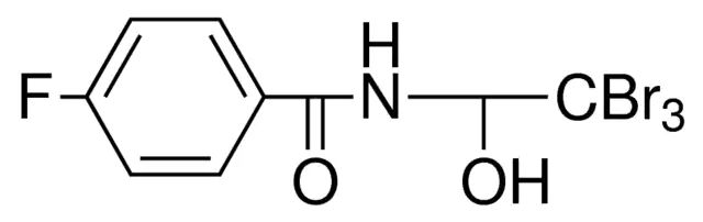 4-fluoro-N-(2,2,2-tribromo-1-hydroxyethyl)benzamide