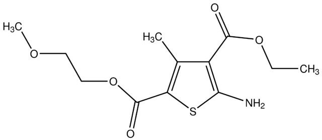 4-Ethyl 2-(2-methoxyethyl) 5-amino-3-methylthiophene-2,4-dicarboxylate