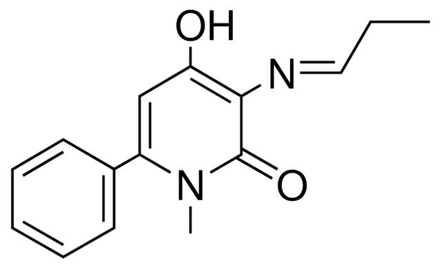 4-HYDROXY-1-METHYL-6-PHENYL-3-PROPIONIMIDYL-2(1H)-PYRIDONE