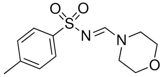 4-methyl-N-[(E)-4-morpholinylmethylidene]benzenesulfonamide