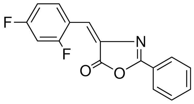 4-(2,4-DIFLUOROBENZYLIDENE)-2-PHENYL-2-OXAZOLIN-5-ONE