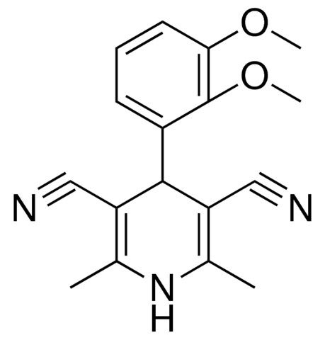 4-(2,3-DIMETHOXY-PHENYL)-2,6-DIMETHYL-1,4-DIHYDRO-PYRIDINE-3,5-DICARBONITRILE