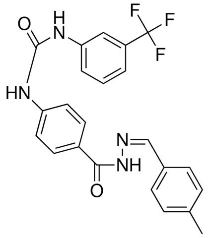 4-(3-(3-(TRIFLUOROMETHYL)PHENYL)UREIDO)BENZOIC (4-METHYLBENZYLIDENE)HYDRAZIDE