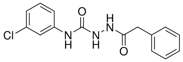 4-(3-CHLOROPHENYL)-1-(2-PHENYLACETYL)SEMICARBAZIDE