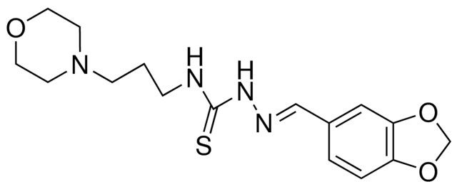 4-(3-MORPHOLINOPROPYL)-1-(PIPERONYLIDENE)-3-THIOSEMICARBAZIDE