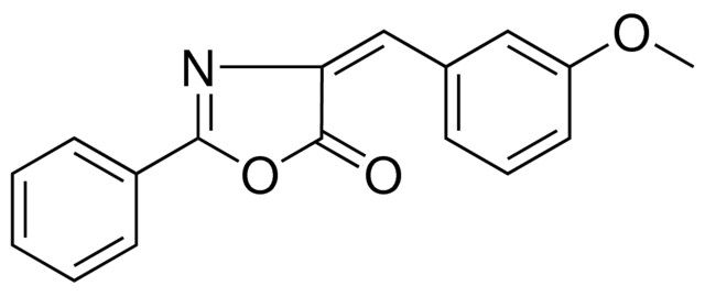 4-(3-METHOXYBENZYLIDENE)-2-PHENYL-2-OXAZOLIN-5-ONE