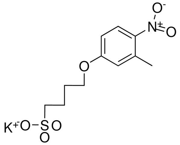 4-(3-METHYL-4-NITROPHENOXY)-1-BUTANESULFONIC ACID, POTASSIUM SALT