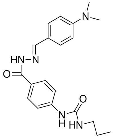 4-(3-PROPYLUREIDO)BENZOIC (4-(DIMETHYLAMINO)BENZYLIDENE)HYDRAZIDE