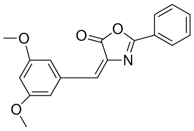 4-(3,5-DIMETHOXYBENZYLIDENE)-2-PHENYL-2-OXAZOLIN-5-ONE