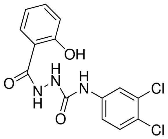 4-(3,4-DICHLOROPHENYL)-1-(2-HYDROXYBENZOYL)SEMICARBAZIDE