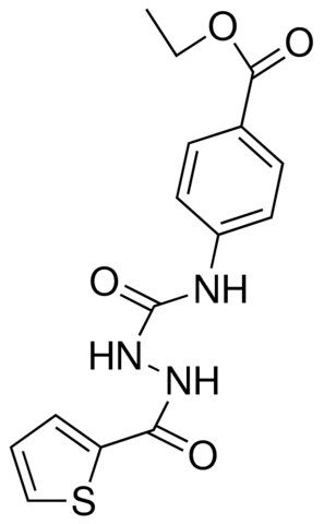 4-(4-(ETHOXYCARBONYL)PHENYL)-1-(2-THENOYL)SEMICARBAZIDE