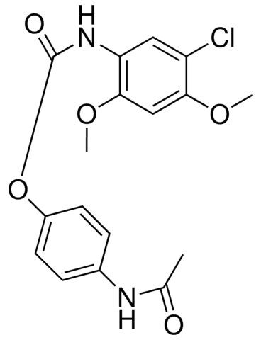 4-ACETAMIDOPHENYL N-(5-CHLORO-2,4-DIMETHOXYPHENYL)CARBAMATE