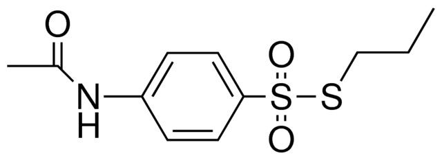 4-ACETYLAMINO-BENZENETHIOSULFONIC ACID S-PROPYL ESTER