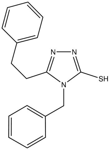 4-Benzyl-5-phenethyl-4<i>H</i>-1,2,4-triazole-3-thiol